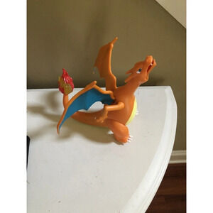 Pokemon Flame & Flight Deluxe Charizard Action Figure Jazwares 8”